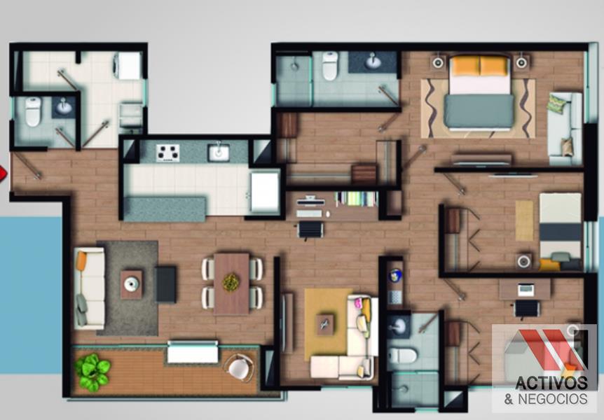 Apartamento disponible para Venta en Bogota con un valor de $352,996,000 código 732